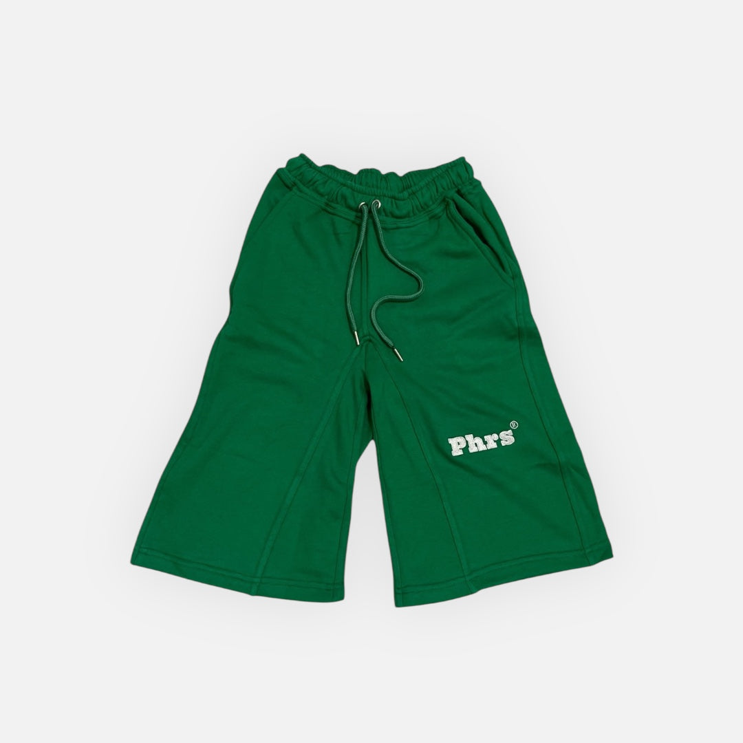 Short Blue story vert avec cordon