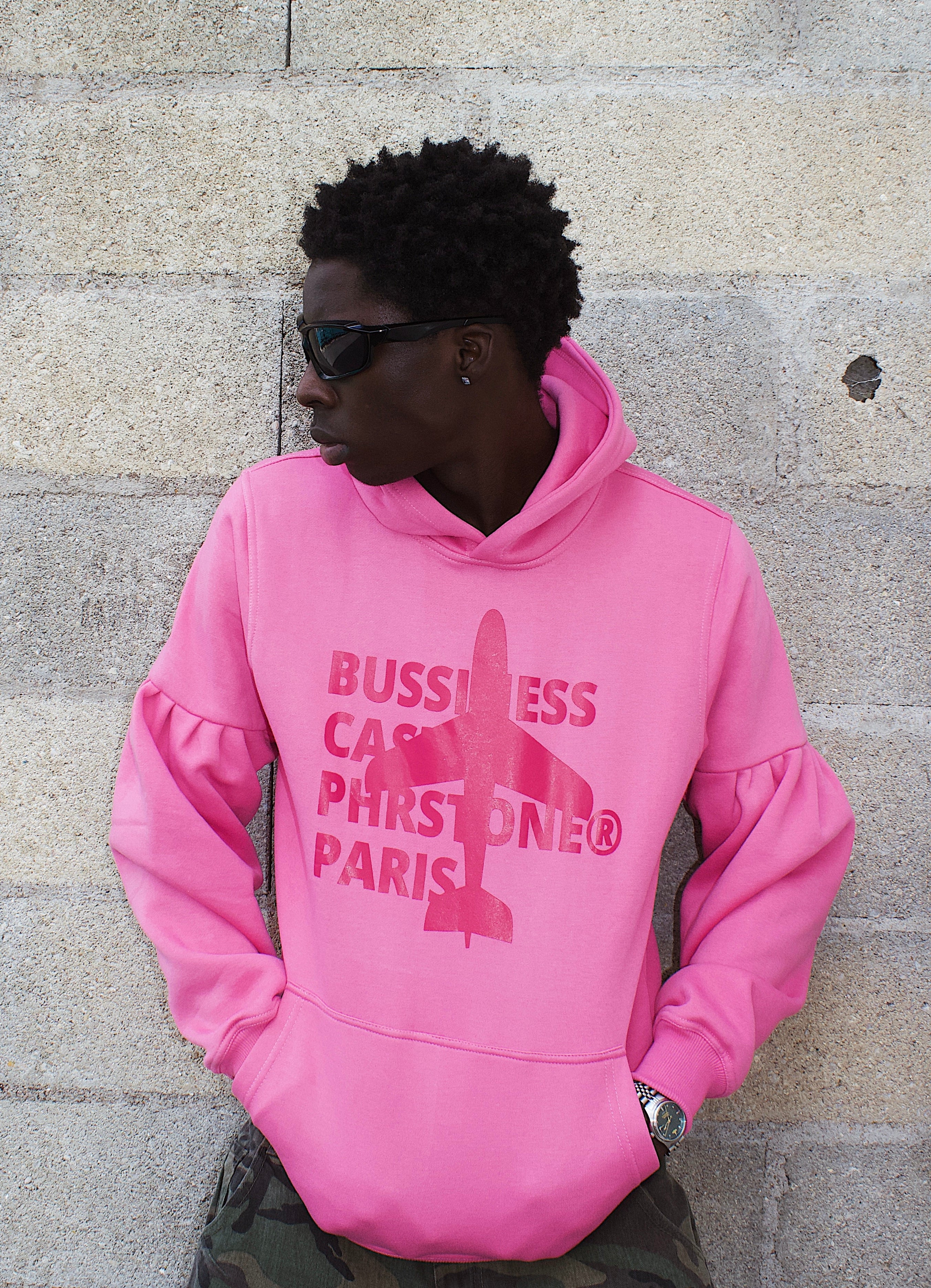 Hoodie 24 octobre Rose