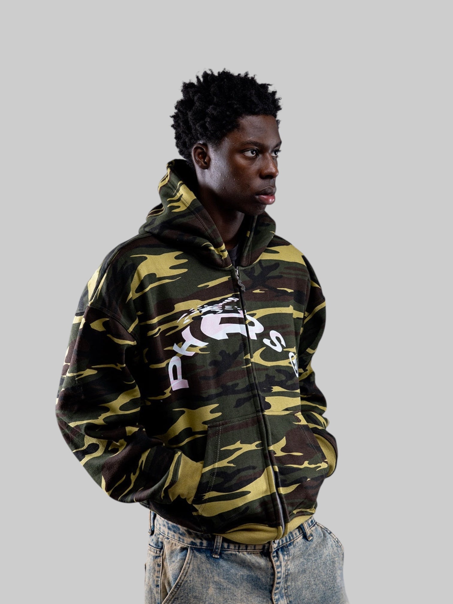 Hoodie camouflage Valdo