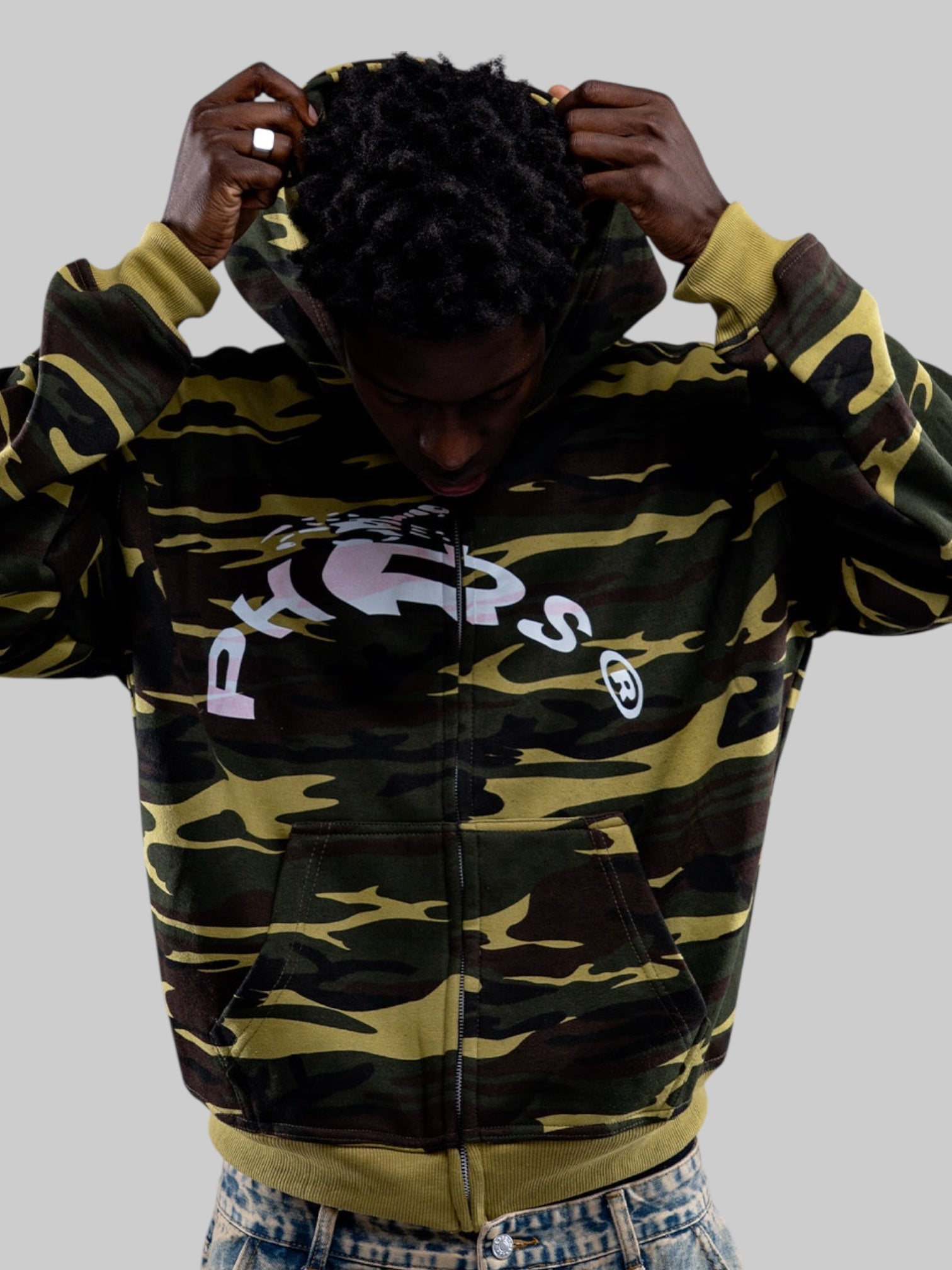 Hoodie camouflage Valdo