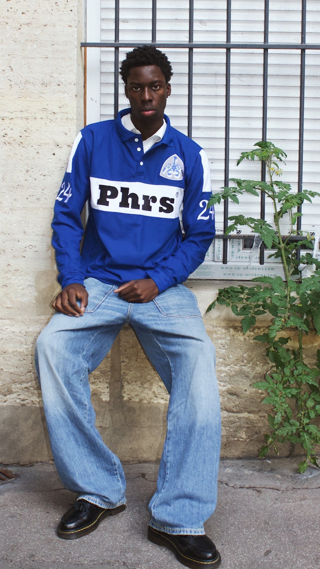 Le polo Stone 24 bleu