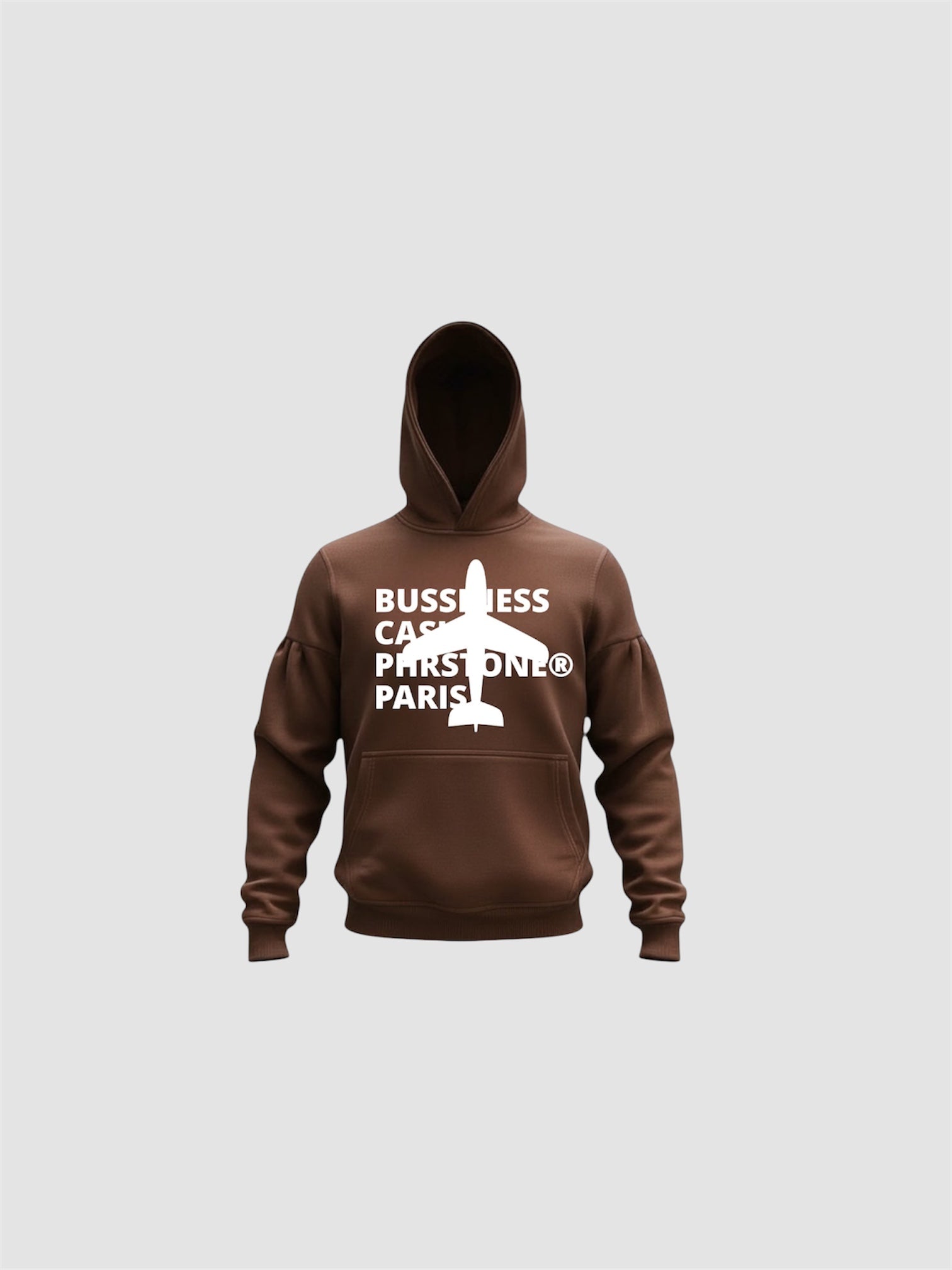 Hoodie 24 octobre marron