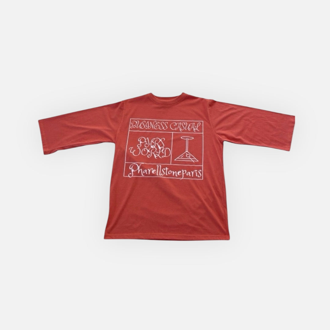 Camiseta oversized diária em jersey