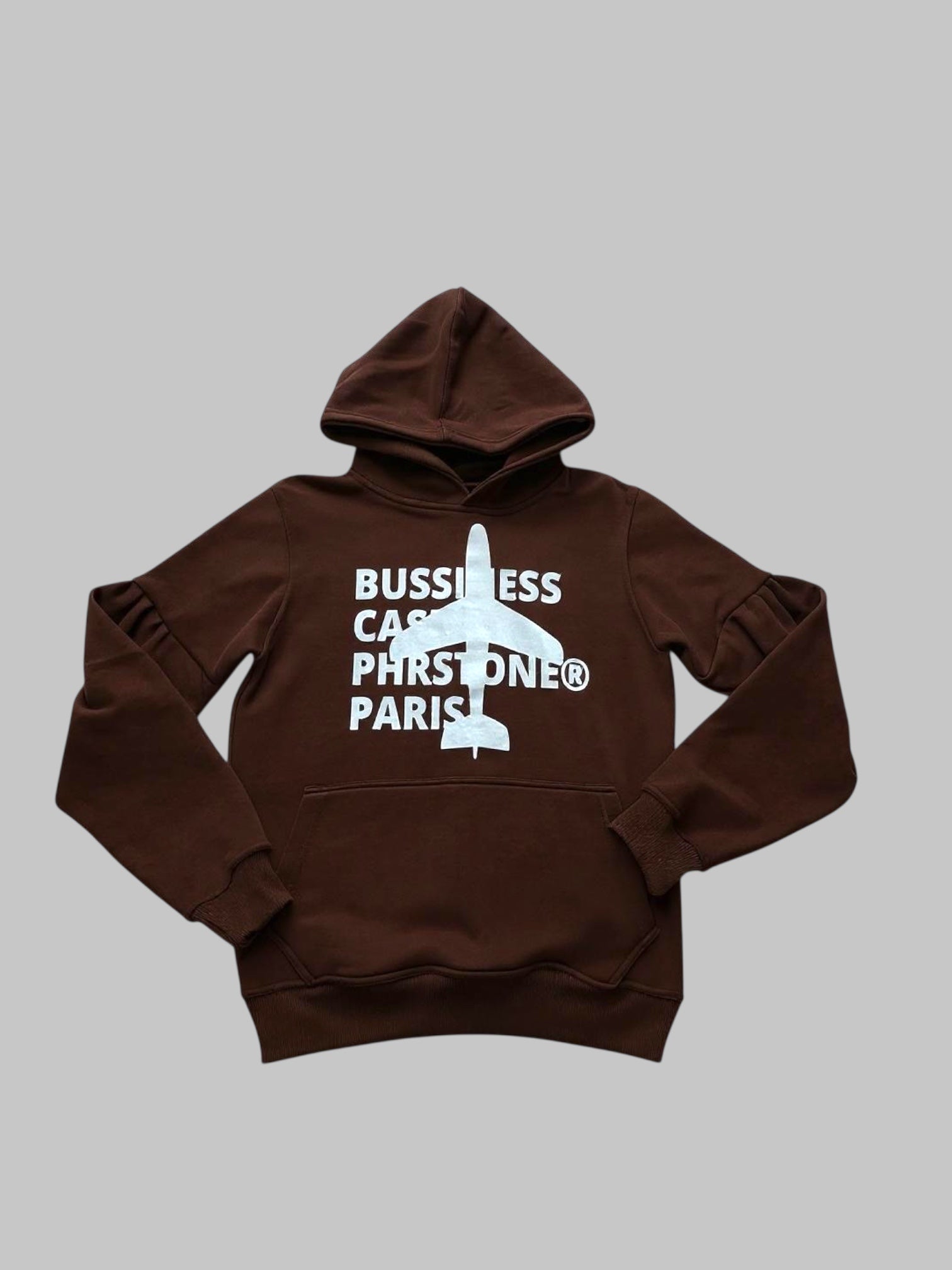 Hoodie 24 octobre marron