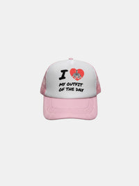 Casquette Phrs love rose