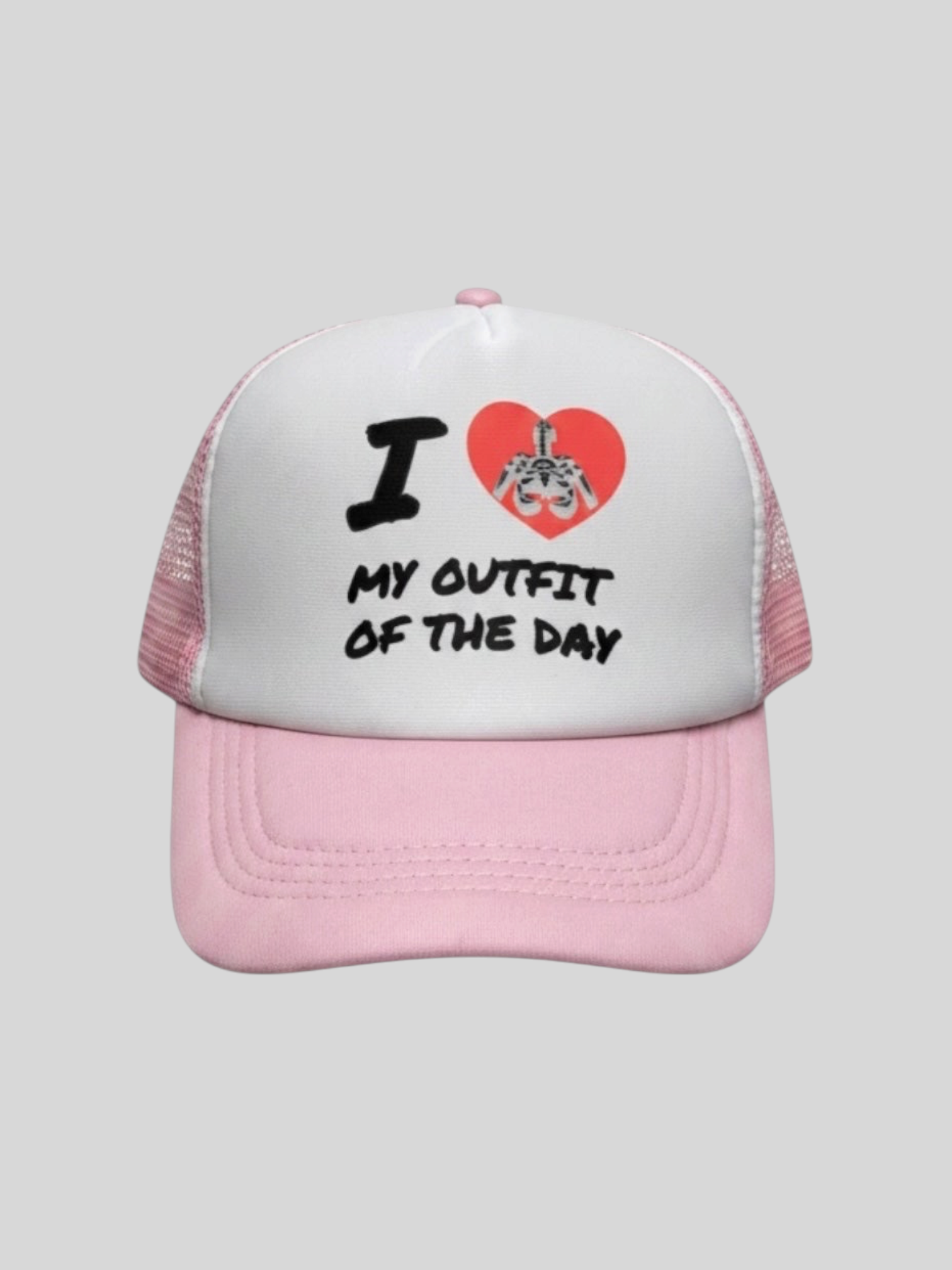 Casquette Phrs love rose