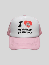 Casquette Phrs love rose
