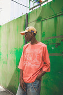 T-shirt jornal oversize en jersey