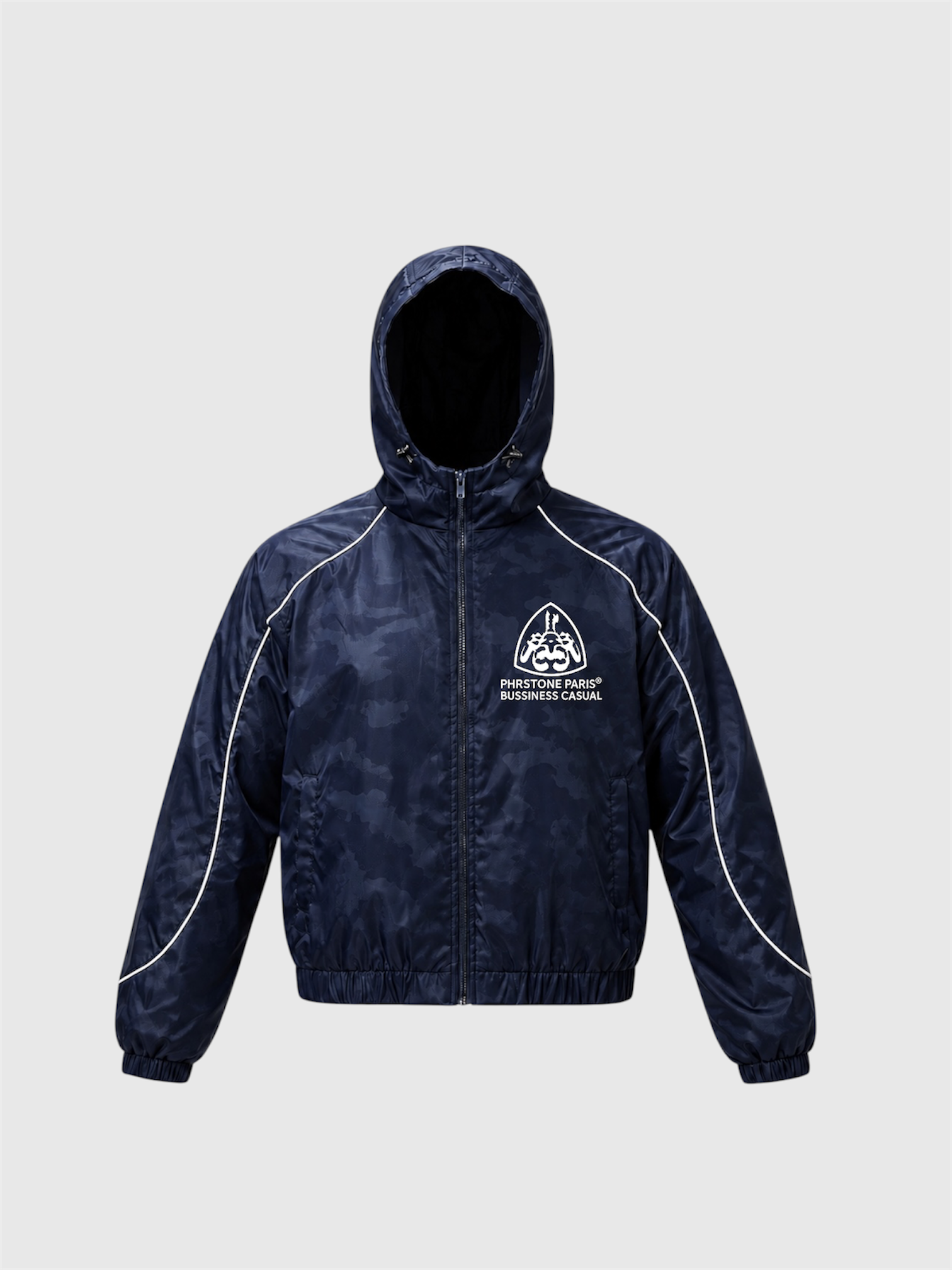 Veste ppbc bleu camouflagee
