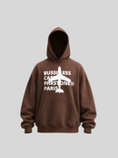 Hoodie 24 octobre marron