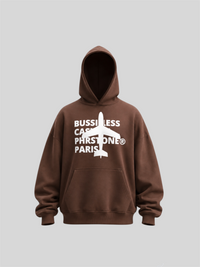 Hoodie 24 octobre marron