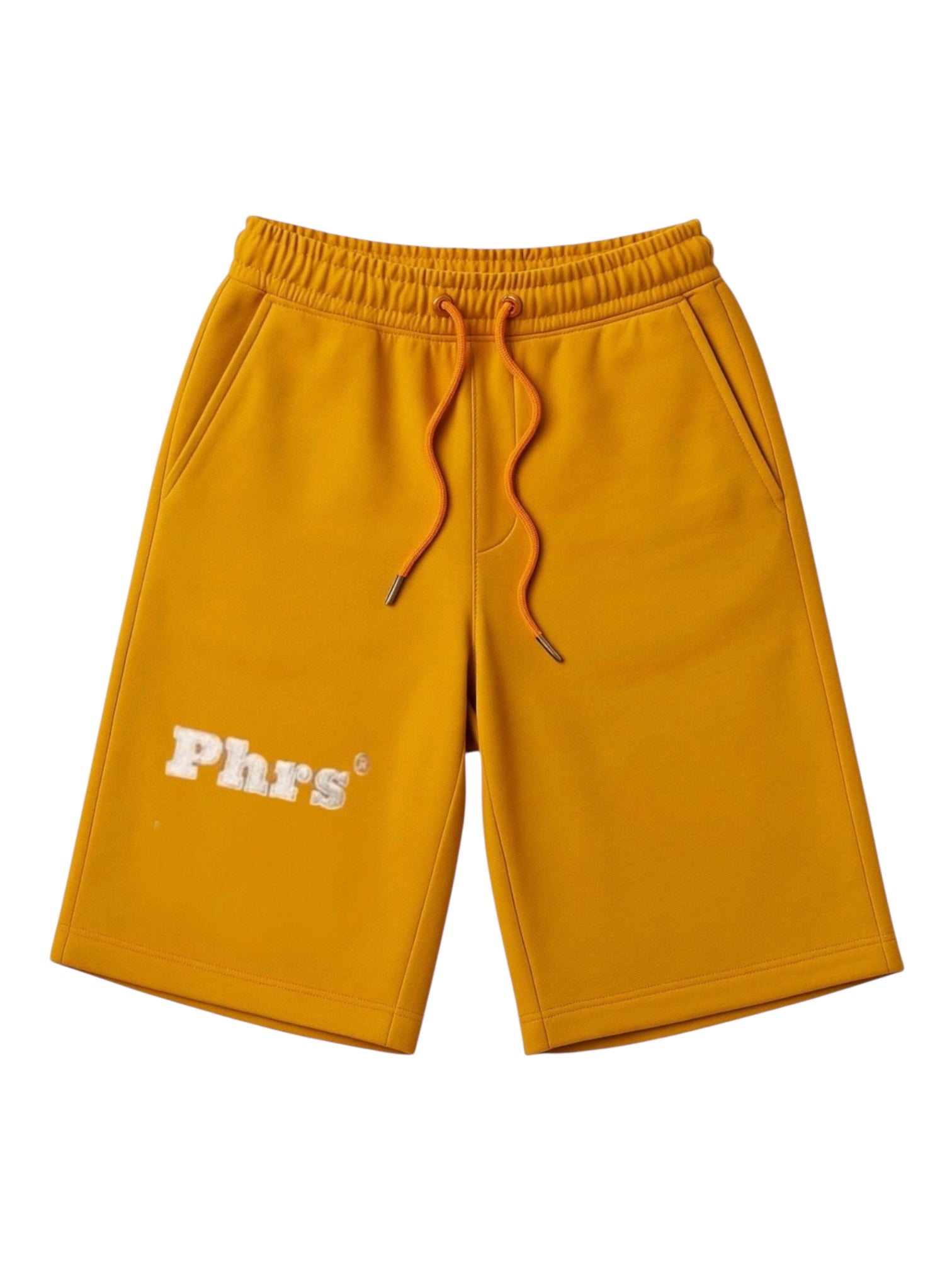 Short Blue story orange avec cordon