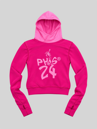 Top long sleeve pink scorpio