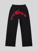 Pantalon Phrs noir délavé