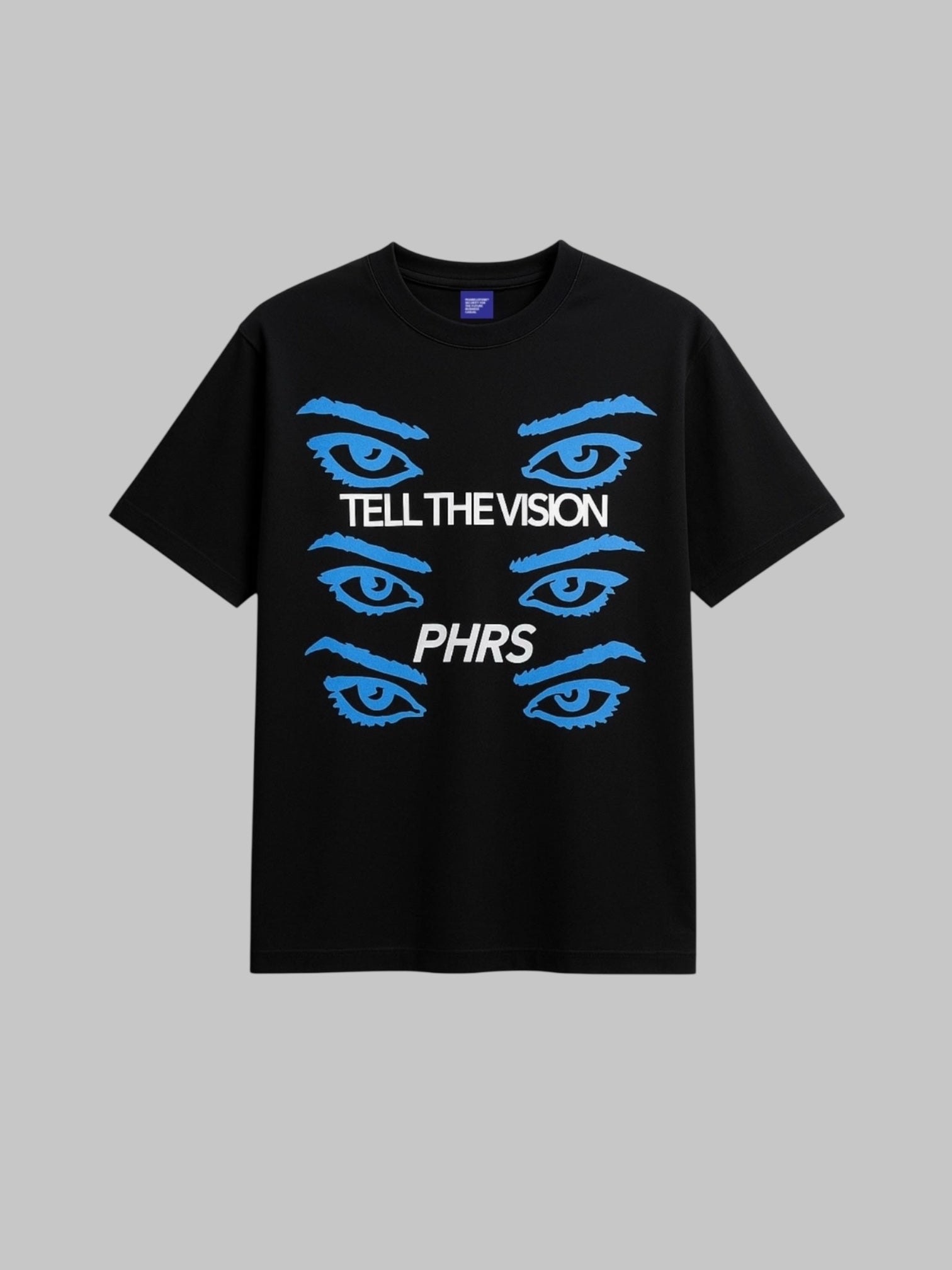 T-shirt Noir le visionnaire