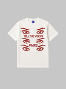 T-shirt Blanc le visionnaire