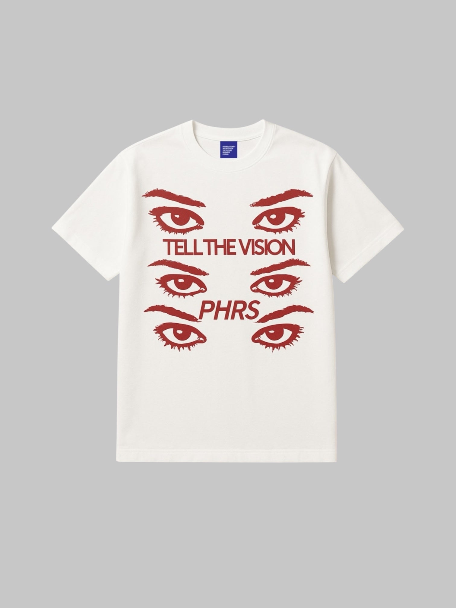 T-shirt Blanc le visionnaire