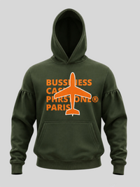 Hoodie 24 octobre vert kaki
